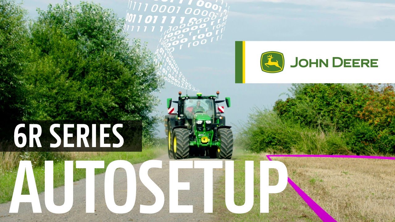 AutoSetup för 6R-seriens traktorer