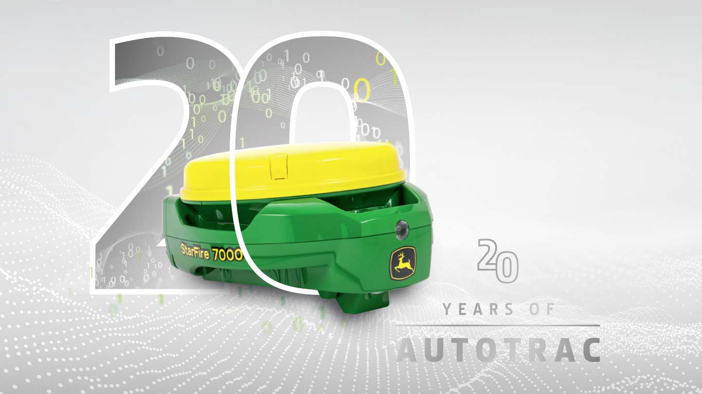 AutoTrac™: 20 år av precisionsguidning