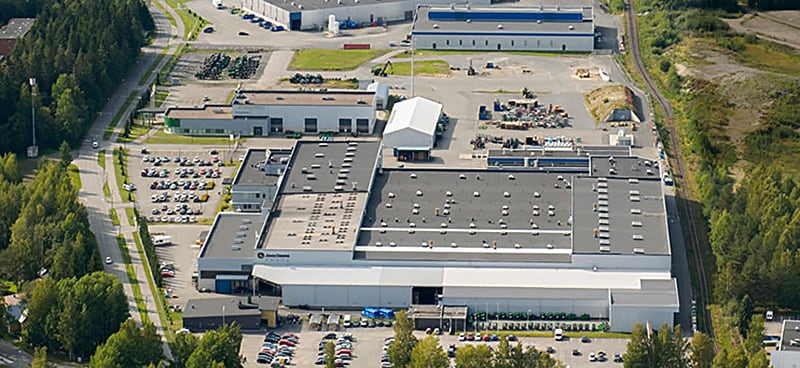 Joensuu skogsmaskinfabrik och GreenPark
