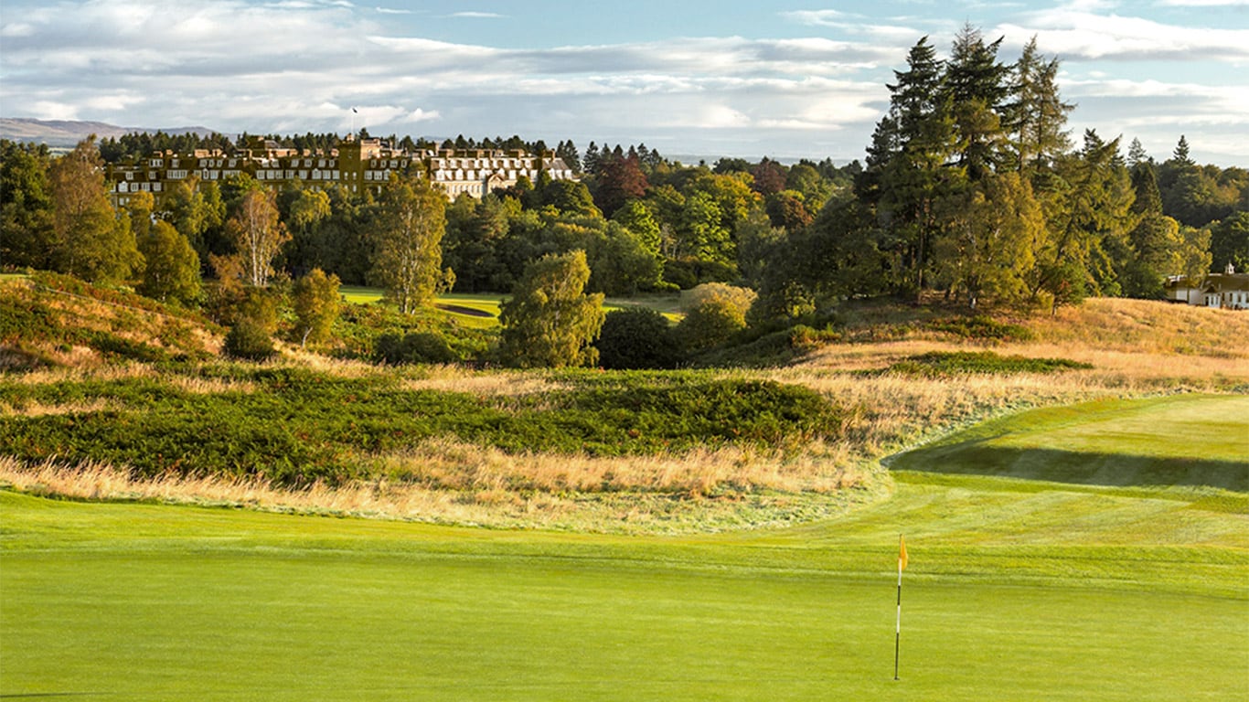 Gleneagles, golfbana