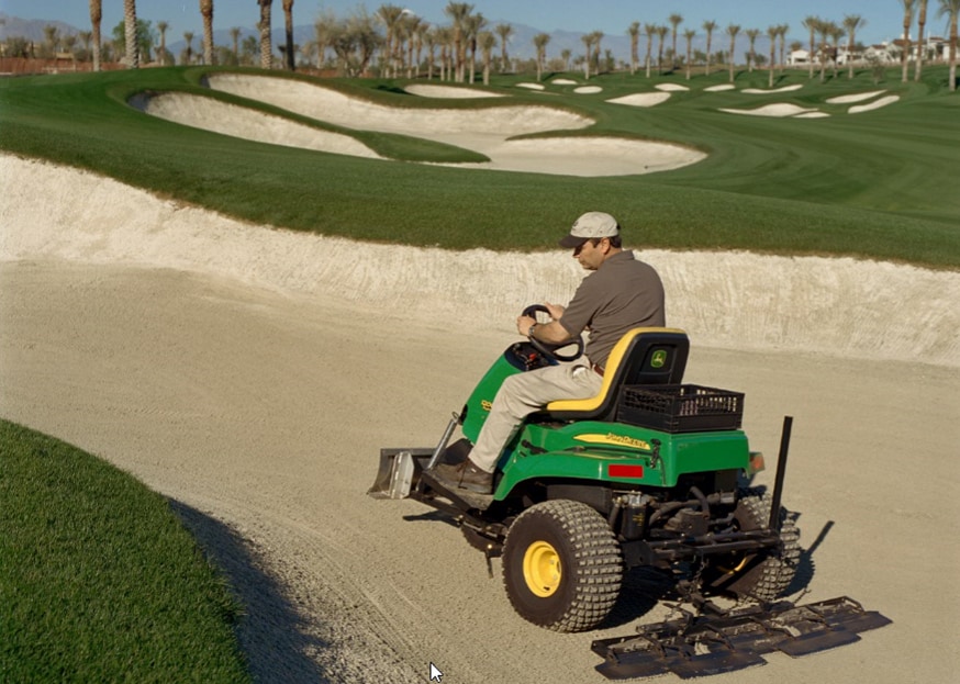 Ny 1200 hydro bunkerkratta från John Deere