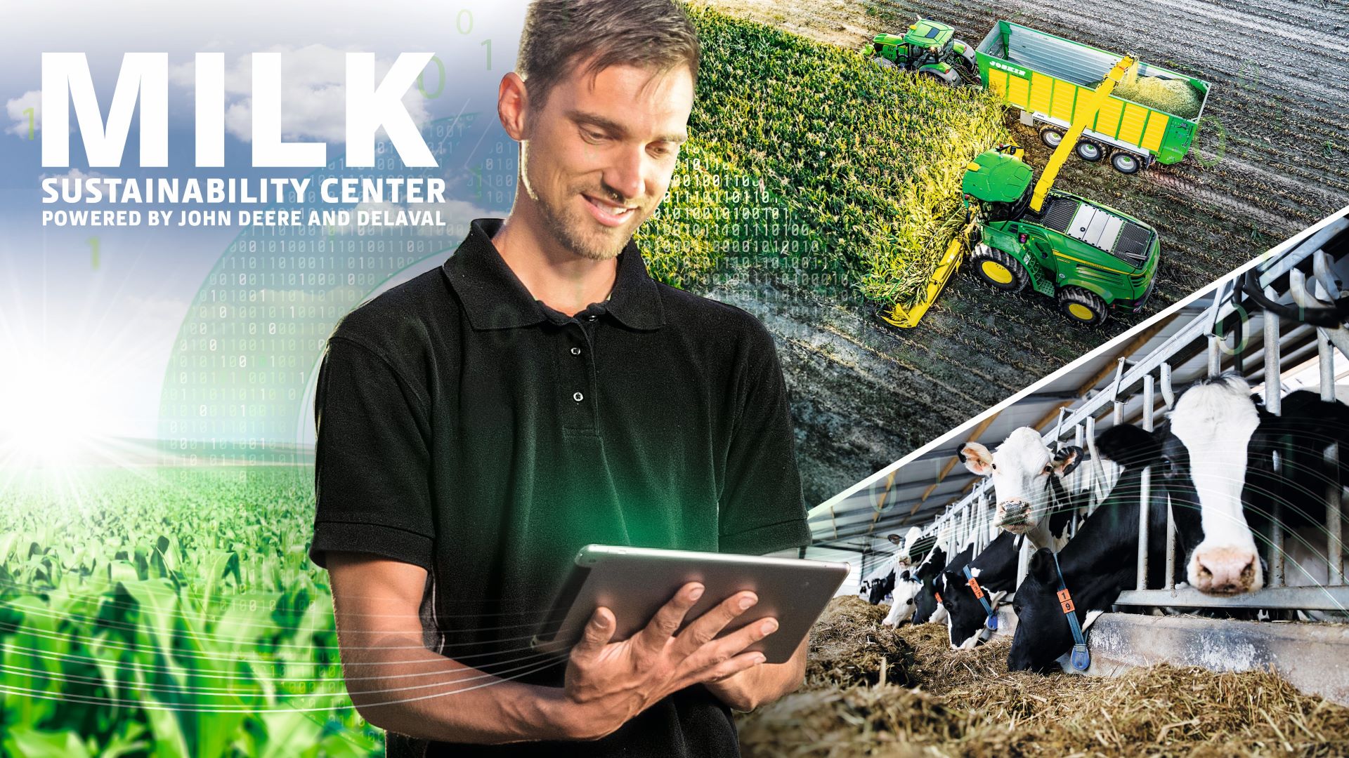 Milk Sustainability Center är en molnbaserad lösning, som kan användas både via dator och mobila enheter