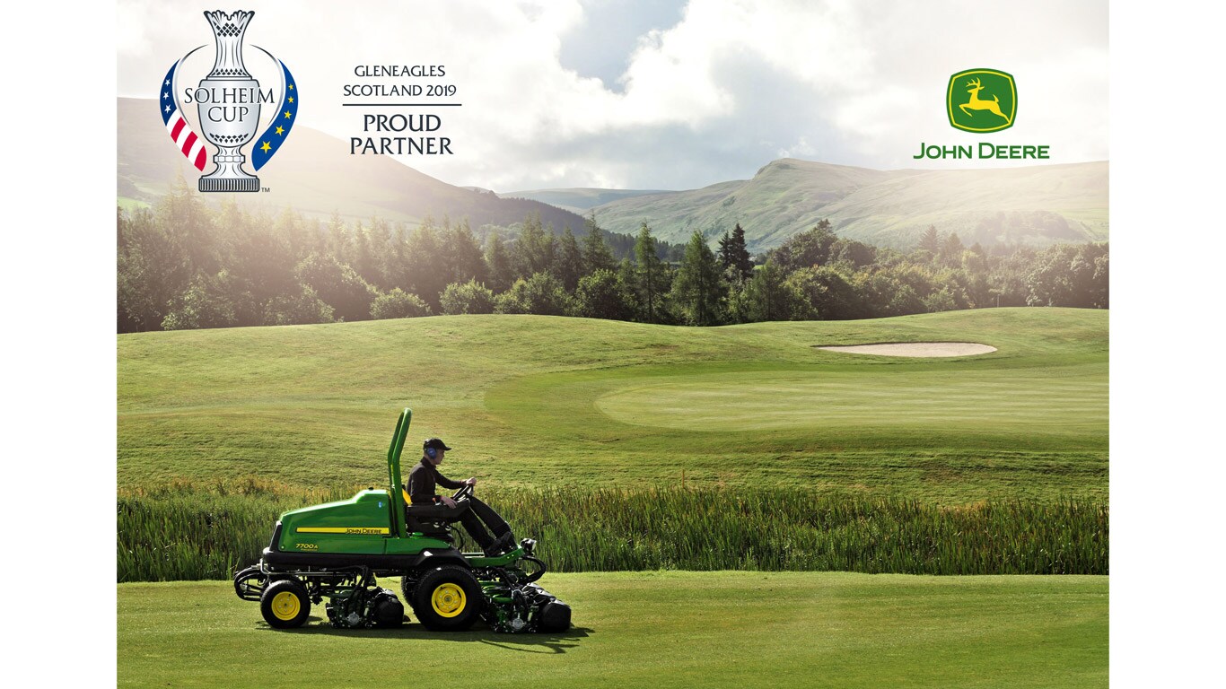 John Deere i partnerskap med Solheim Cup 2019 på Gleneagles
