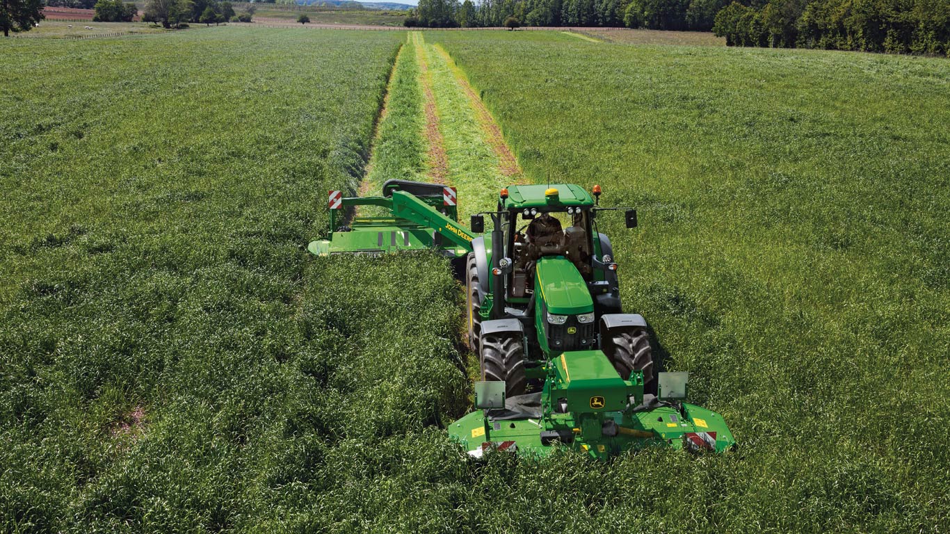 John Deere frontlyft och frontkraftuttag