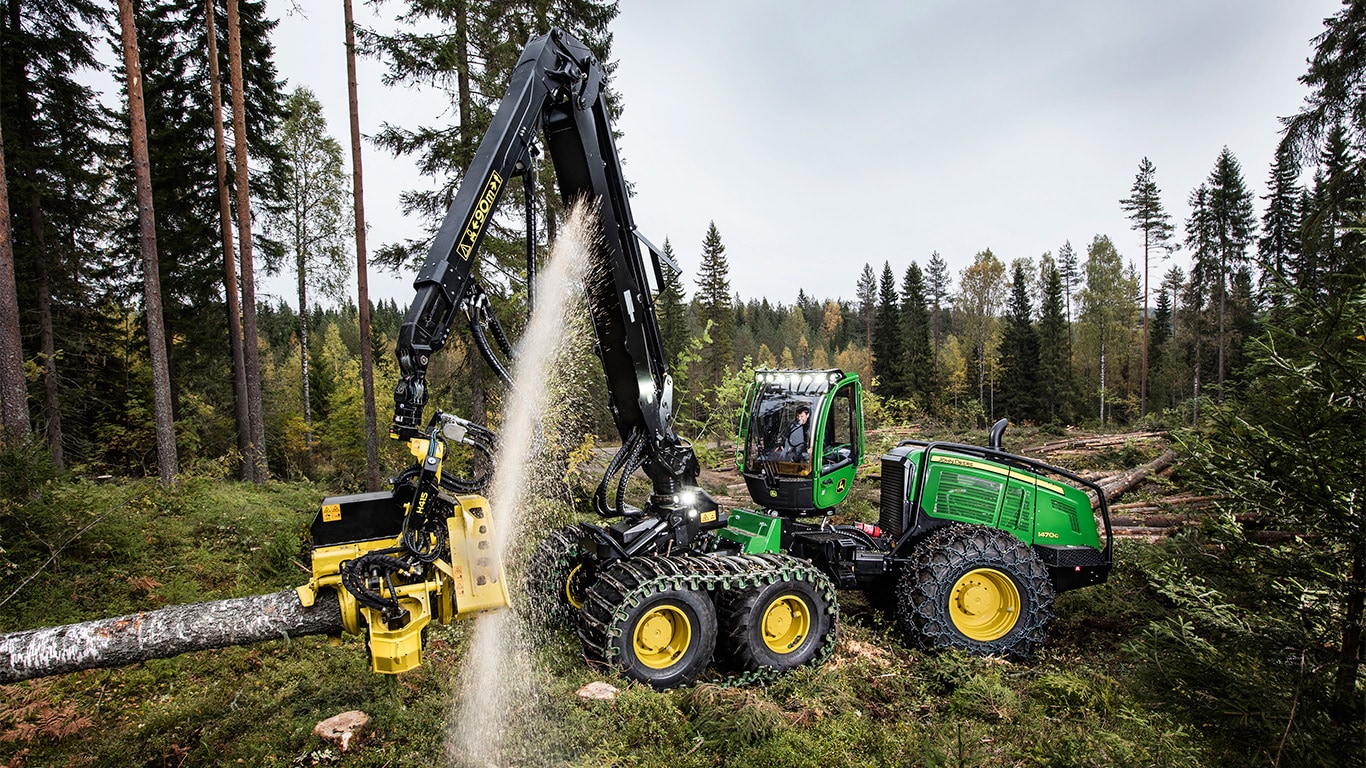 Delar till skogsbruksmaskiner