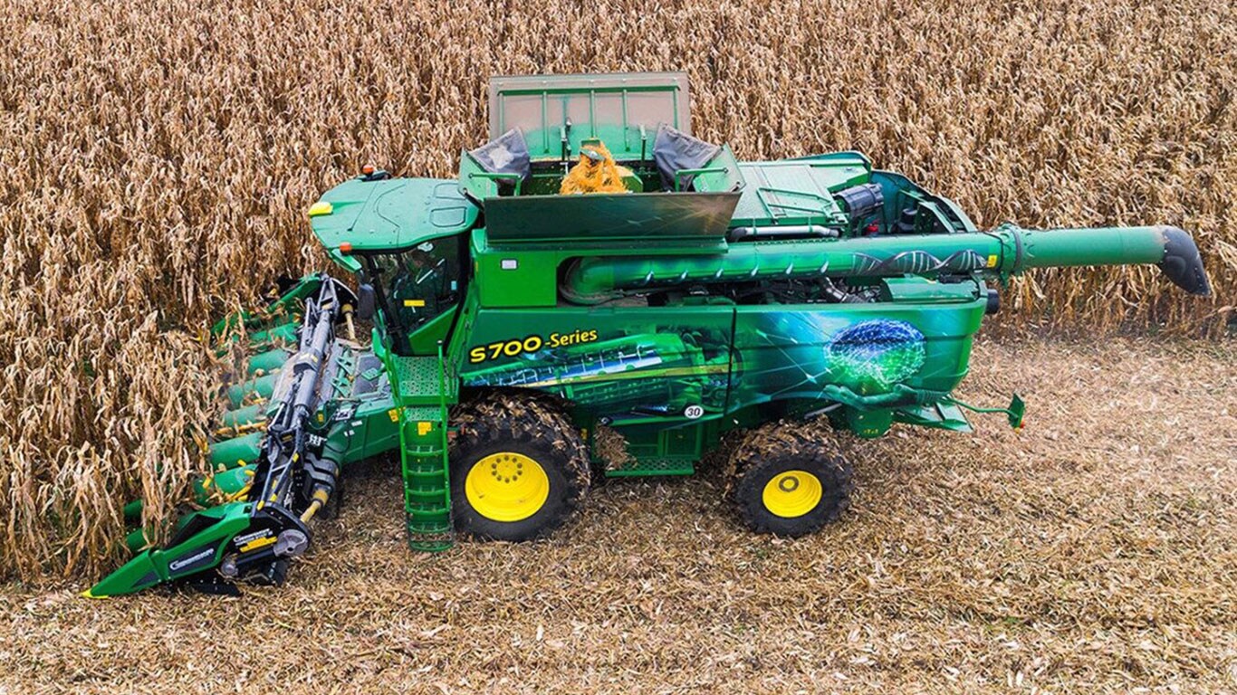Miniatyr John Deere S700