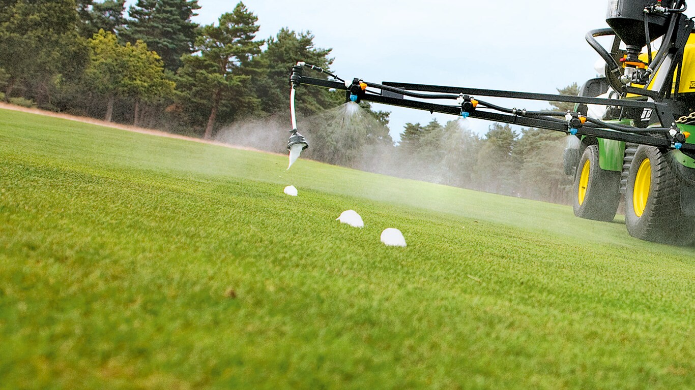 Sprutor, Golfbana, Fält, Skum-markör