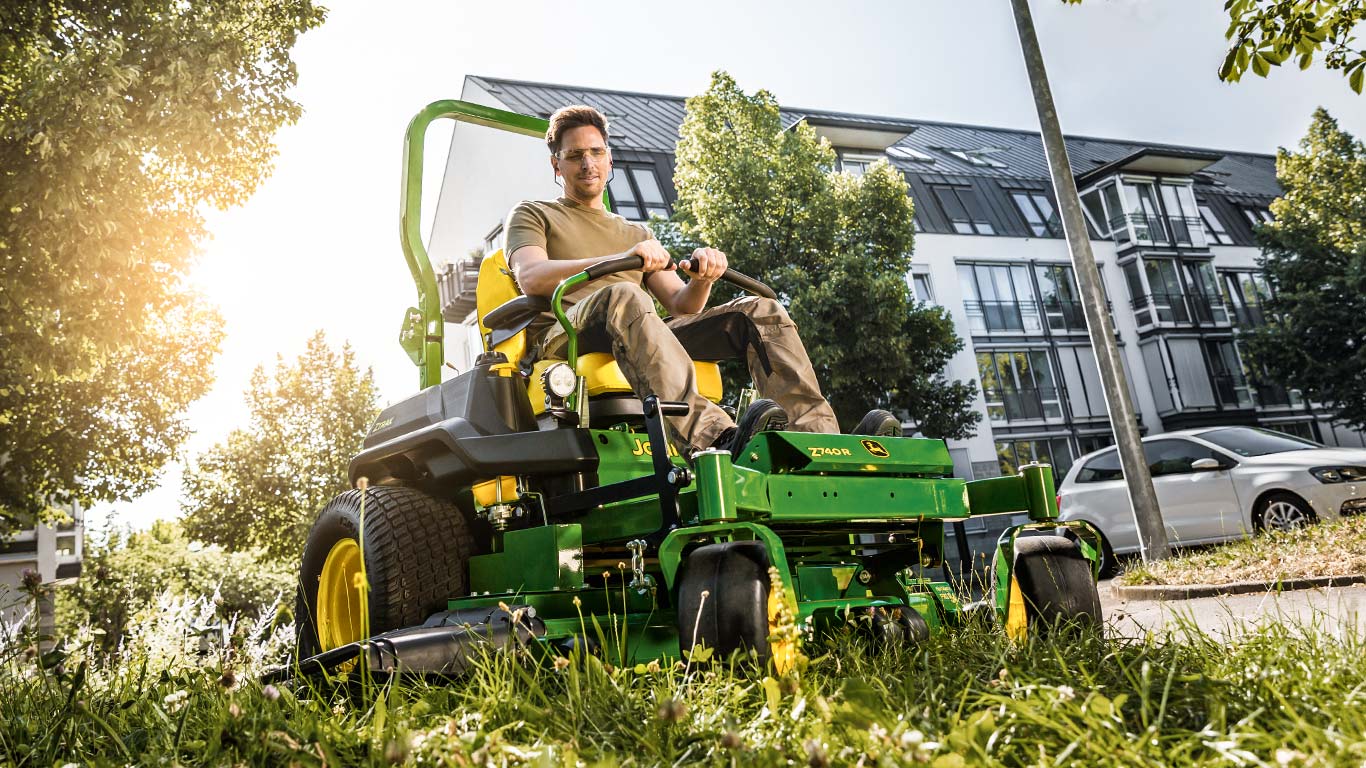 Professionella klippare med noll vändradie