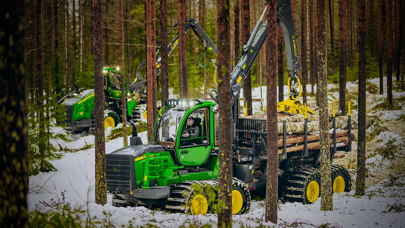 John Deere 1210G och 1270G