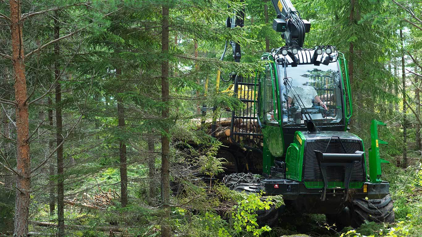 Begagnade skogsmaskiner hittar du på MachineFinder