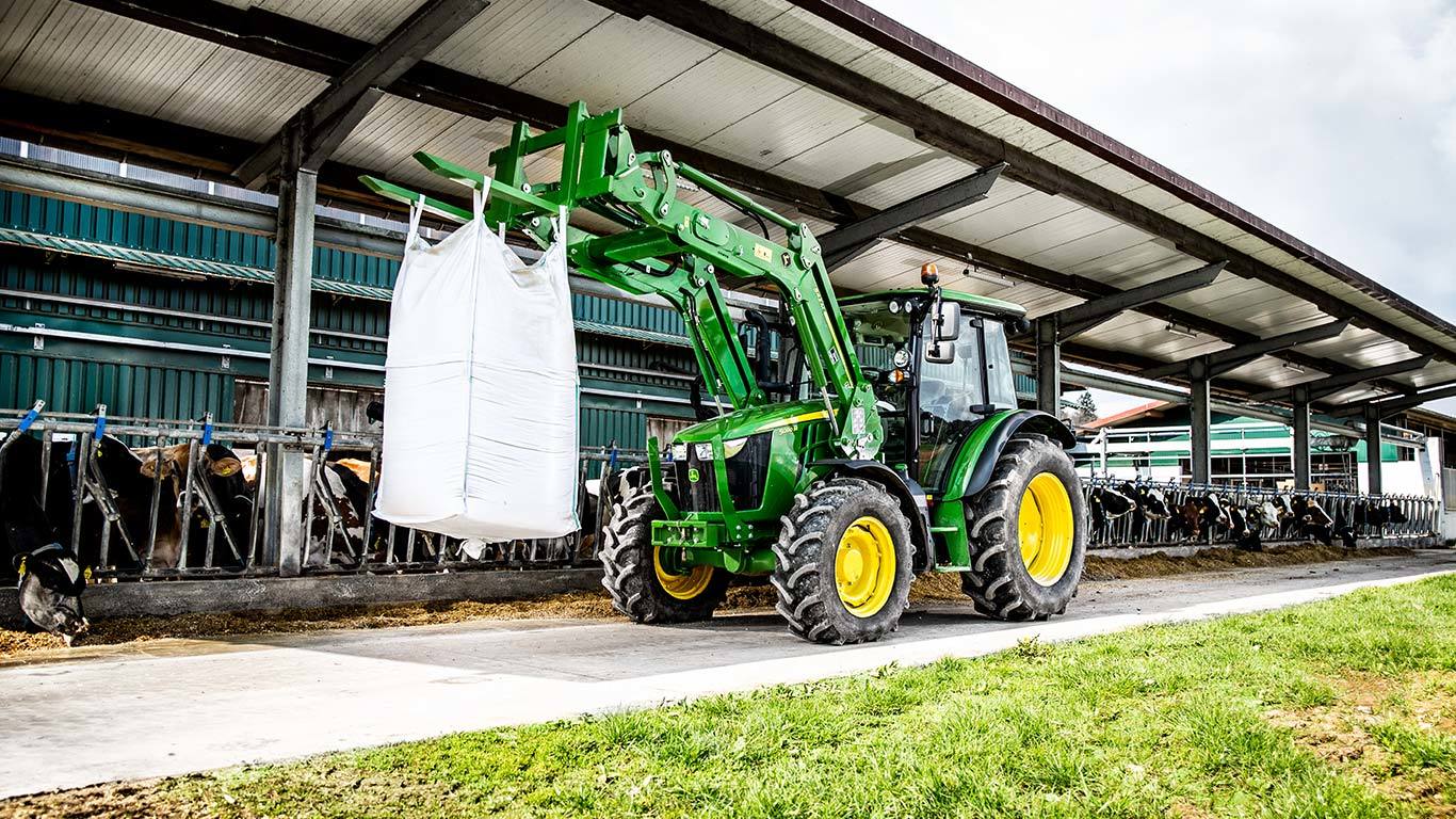 Liten traktor i 5M-serien