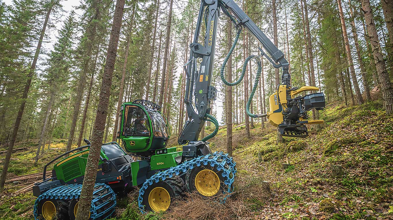 John Deere 1170G med IBC