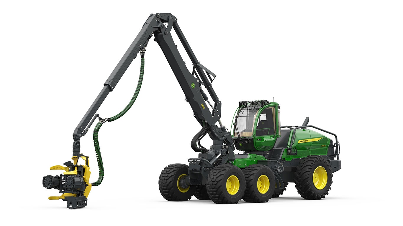 John Deere 1470H skördemaskin på hjul