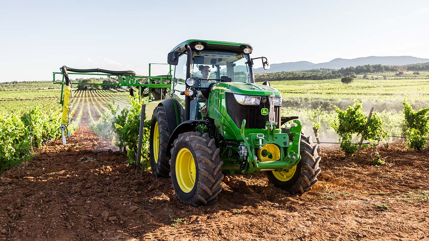 5G-serien traktorer för högvärdesgrödor